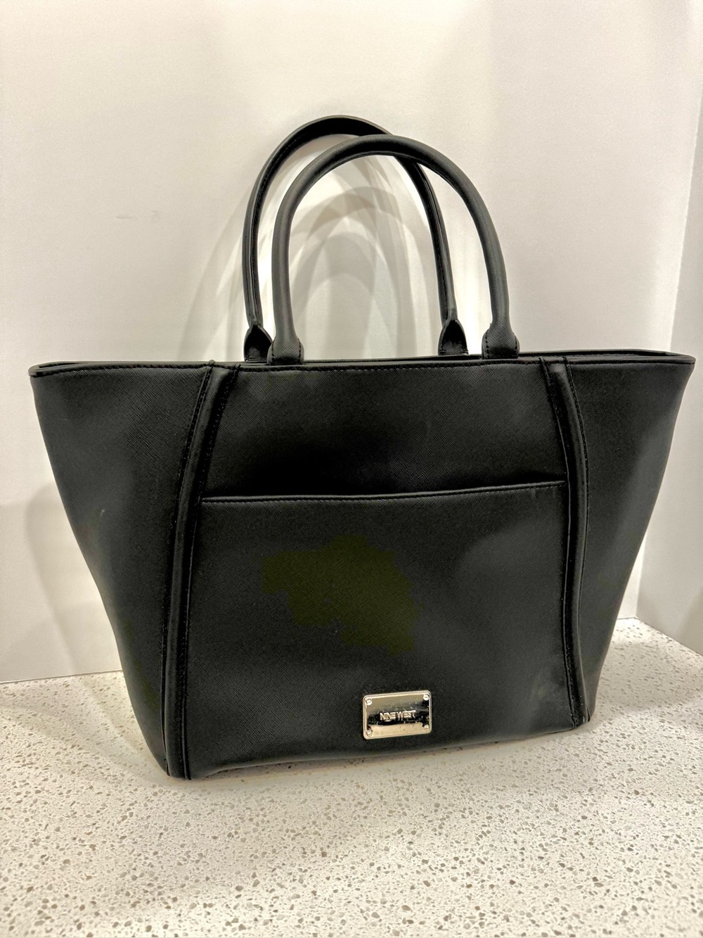 Nine West Classic Black Tote Handbag - Women Bags